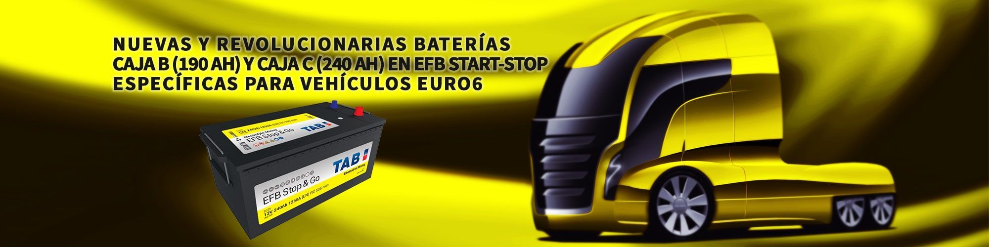 TAB Batteries - Baterías para vehículo industrial