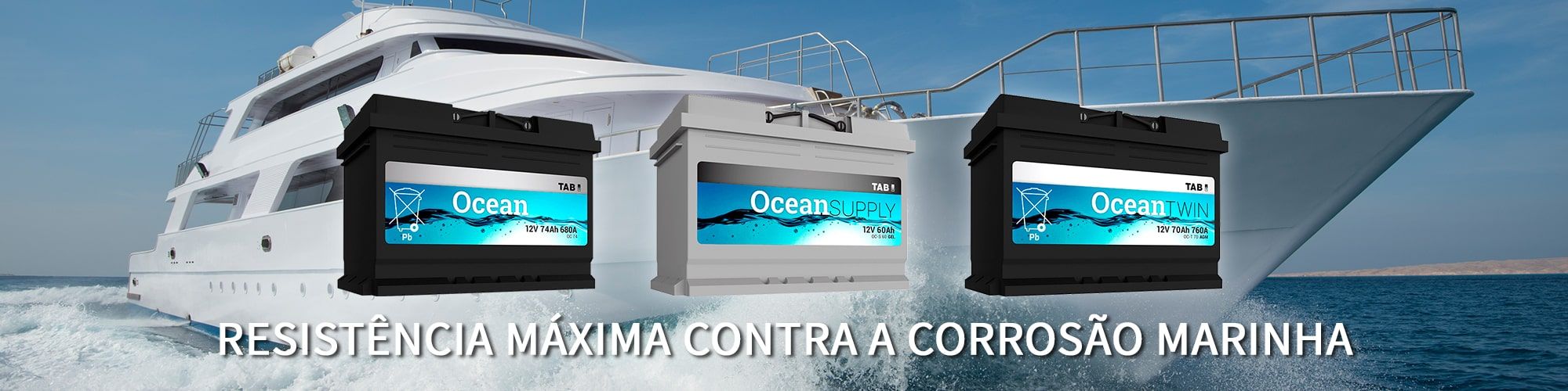TAB Batteries - Baterias para o setor náutico